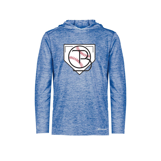 [FOLHCGRY-AS-LOGO1] Decker Men's Charge Hoodie (Adult S, Royal, Logo 1)